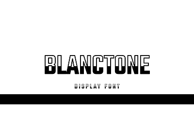 Blanctone Sans Serif Display bold font branding font cover font font fonts letter logo font magazine font typeface typography