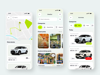 Careem App Redesign car rent service car rental careem delivery app dubai careem app food delivery groceries shopping mobile mobile app modran redesign ride service travel app uae wallet