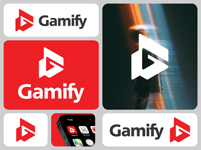 Gamify – Gameplay Streaming Logo Design animation app icon logo branding digital play symbol esports logo g letter logo g logo mark game icon logo game ui logo gameplay logo gamer logo gaming brand gaming identity gaming logo gaming platform logo motion logo play button logo streamer branding streaming logo video streaming