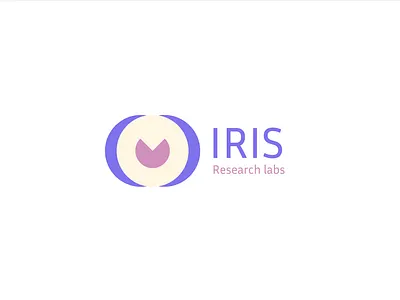 IRIS Research labs branding design graphic design illustration logo typography vector