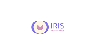 IRIS Research labs branding design graphic design illustration logo typography vector
