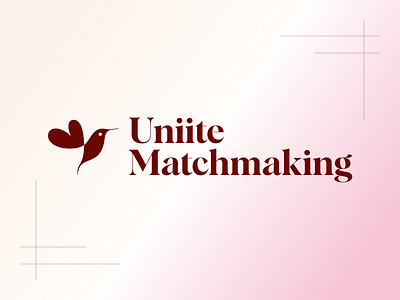 Uniite Matchmaking - Website & Logo Design birds branding creative dribbble girls ladies life partner logo design love matchmaking motion graphics partner pink ui design uniite user frienedly ux flow ux persona website design