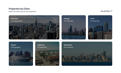 Properties by City Section Layout