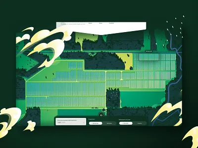 Sunly Map Selection Illustration aerial clouds countryside energy hellsjells illustration infrastructure map map illustrator nature roads selection solar solar panels trees web illustrator website