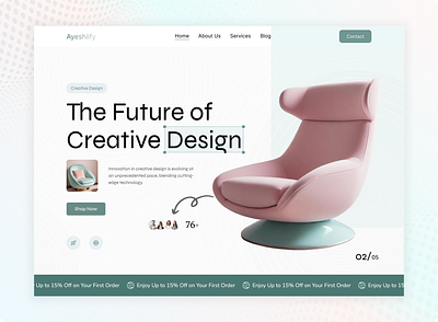 🪑Timeless Furniture, Crafted for Comfort development figma furniture modern trendy ui uiux web developer wordpress