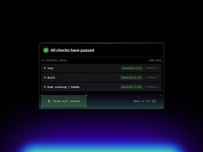 Merge box design git hud layout light merge product product design render ui