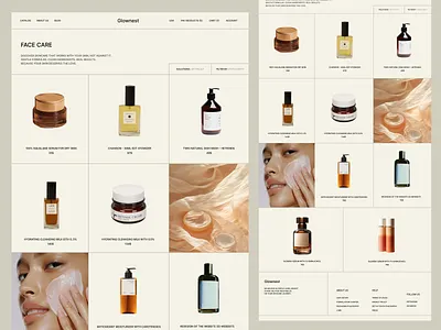 Skincare Website Design beauty ecommerce beauty website cosmatis ecommerce design landingpage mordean orgranic skincare product design products page skin care brand skincare skincare landingpage ui web design website