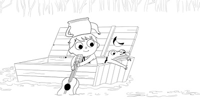 Over the Garden Wall 2d animation animation 2d cartoon cartoon character cartoon network design digital illustration drawing illustration over the garden wall toon boom