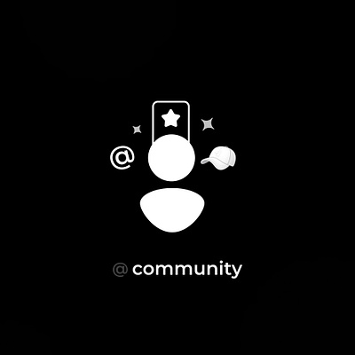 Community Logo Design Branding branding community design graphic design illustration logo minimalistic telegram ui