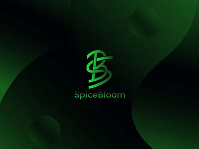 SpiceBloom Modern Minimal logo Design. branding creative logo design fiverr graphic design illustration logo logo design logo maker minimalist logo modernlogo