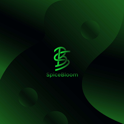 SpiceBloom Modern Minimal logo Design. branding creative logo design fiverr graphic design illustration logo logo design logo maker minimalist logo modernlogo