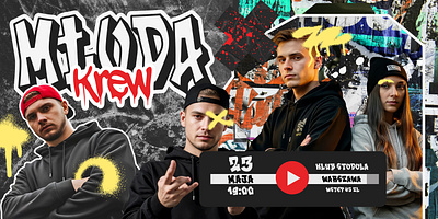 Music Event Promotion - Static and Animation 2d amimation animated poster animation billboard digital campaign event promotion graphic design hip hop logo logo design music event poster design social media post streetwear urban