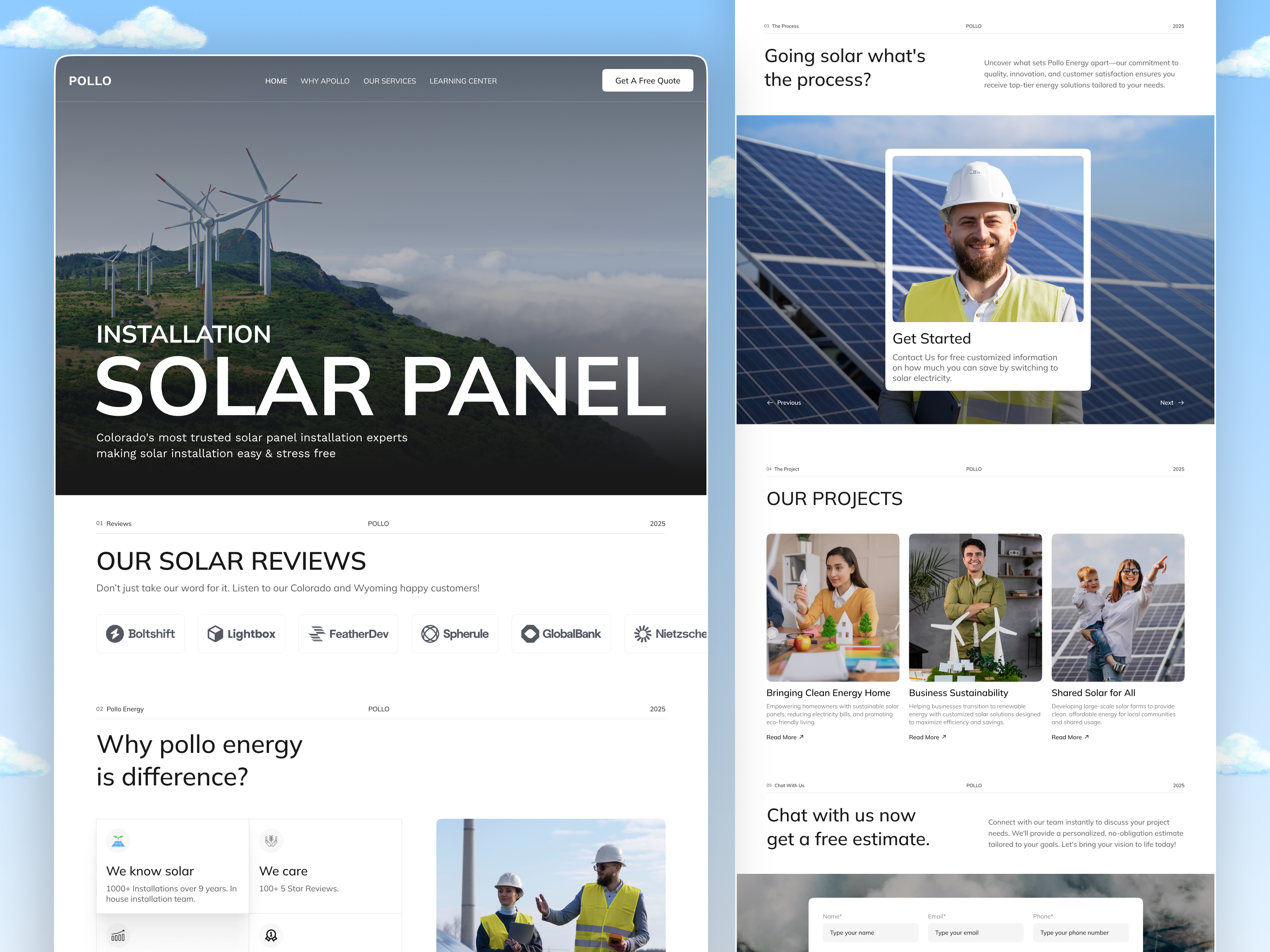 Solar Energy Website - UI/UX Design alternative energy eco system green energy industry renewable energy saas landing page saas website shasanko creations soar solar app solar energy solar energy landing page solar energy website solar panel solar power solar system startup sustainable uiuxdesign web design
