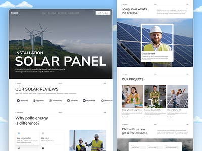 Solar Energy Website - UI/UX Design alternative energy eco system green energy industry renewable energy saas landing page saas website shasanko creations soar solar app solar energy solar energy landing page solar energy website solar panel solar power solar system startup sustainable uiuxdesign web design