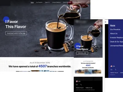 Coffee website coffee、website、pc