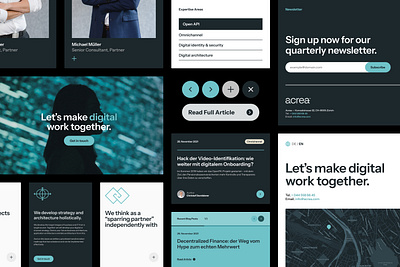Acrea UI details advisory branding alphamark b2b design clean design consulting corporate design design details design system digital finance finance website fintech ui interface design minimal ui strategy consulting typography ui design ui elements ux design web design website redesign