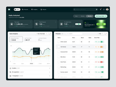 Marketplace Dashboard Manager with AI Integrations ai integrations crm crm dashboard dashboard dashboard manager integrations marketplace dashboard software design