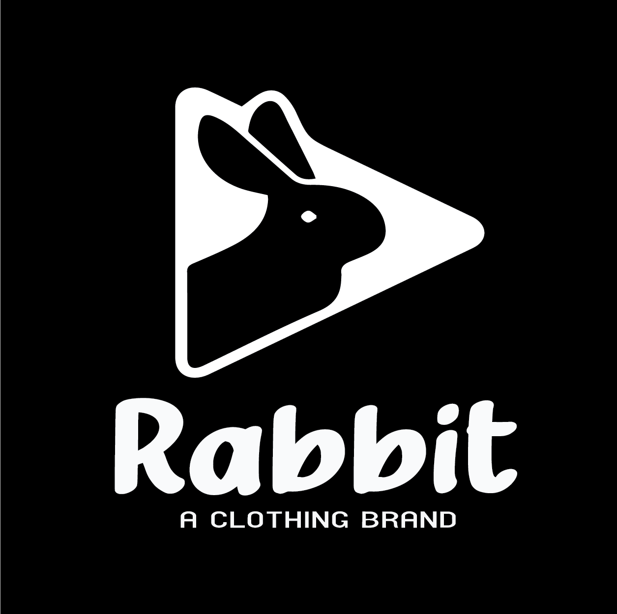 Rabbit Clothing Brand Logo Design animation branding graphic design logo motion graphics