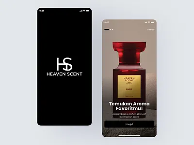 Heaven Scent — Fragrance Shopping App UI appdesign designinspiration ecommercedesign figmadesign fragranceshopping heavenscent minimaldesign mobileexperience perfumeapp productdesign uidesign uiux uxcasestudy