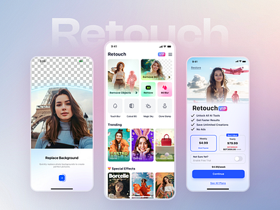 Photo Retouch ui