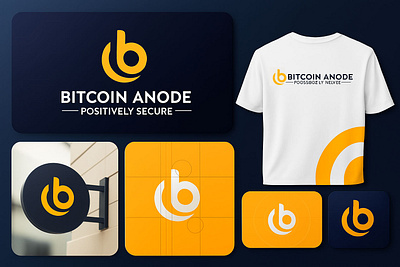 Bitcoin Anode Branding Concept creativedesign