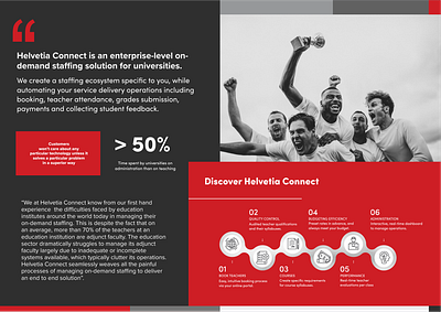 Helvetia Connect Brochure – Bilingual Bifold Design bilingual branding brochure brochuredesign cleanlayout corporatedesign design digital editorial graphic design identity illustration minimal moderndesign print saas tech typography vector visualidentity