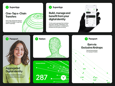Y Passport Brand Identity airdrops branding crypto digital identity fintech design growth design identity design motion uidesign ux design web3
