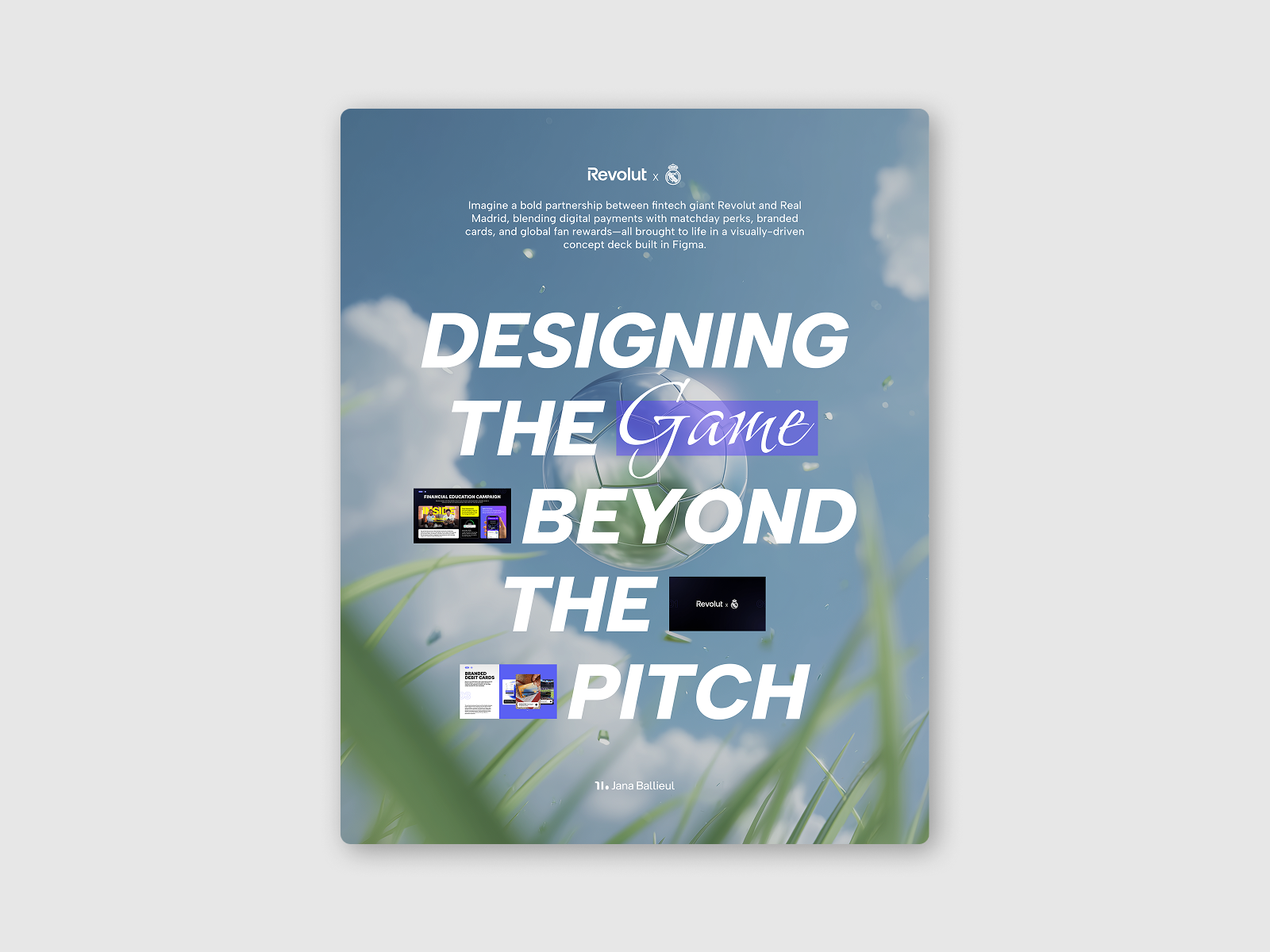 Revolut × Real Madrid — Concept Deck animation b2b branding design editorial design finance fintech football graphic design illustration logo midjourney motion graphics pitch deck design presentation design real madrid revolut sport ui