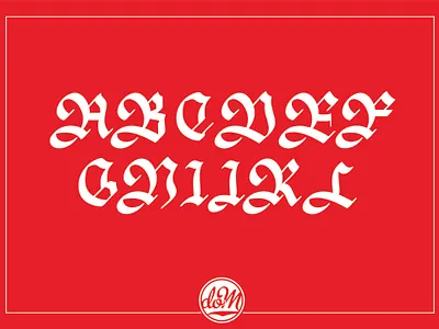 Cloister wip decorative font fontself swash type typography