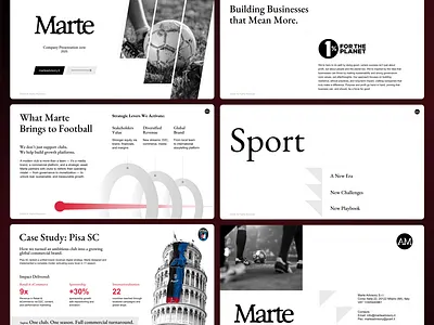 Minimalist Pitch Deck animation branding design google slide graphic design illustration logo pitch deck powerpoint template presentation design ui