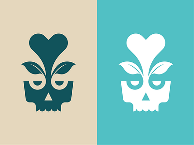 SKULL LOVE 2025 branding design graphic design illustration logo love minimal logo skull typography vector