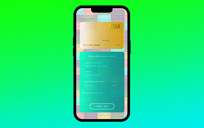 #DailyUI 002 Credit Card Checkout 002 creditcardcheckout dailyui design graphicdesign ui