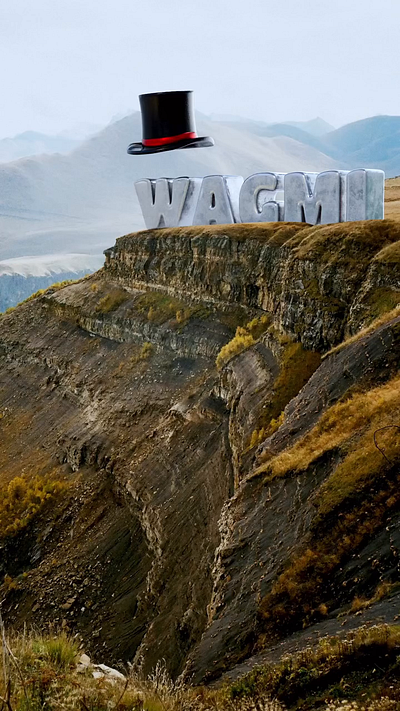 Wagmi 🎩 animation