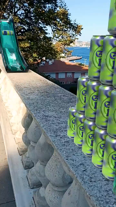 beer can animation / vfx 💚 branding