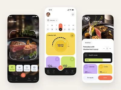 Cal AI – AI Nutrition App with Smart Food Scanner ai mobile app ai nutrition cal ai calorie tracking diet tracking food scanner food tracker health mobile app mobile app design nutrition app nutrition scanner smart food ui ux