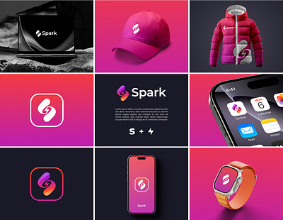 letter logo,spark logo,logo and brand identity design app logo brand design brand identity branding creative logo letter s logo logo logo design modern logo spark logo tech logo vector visual identity