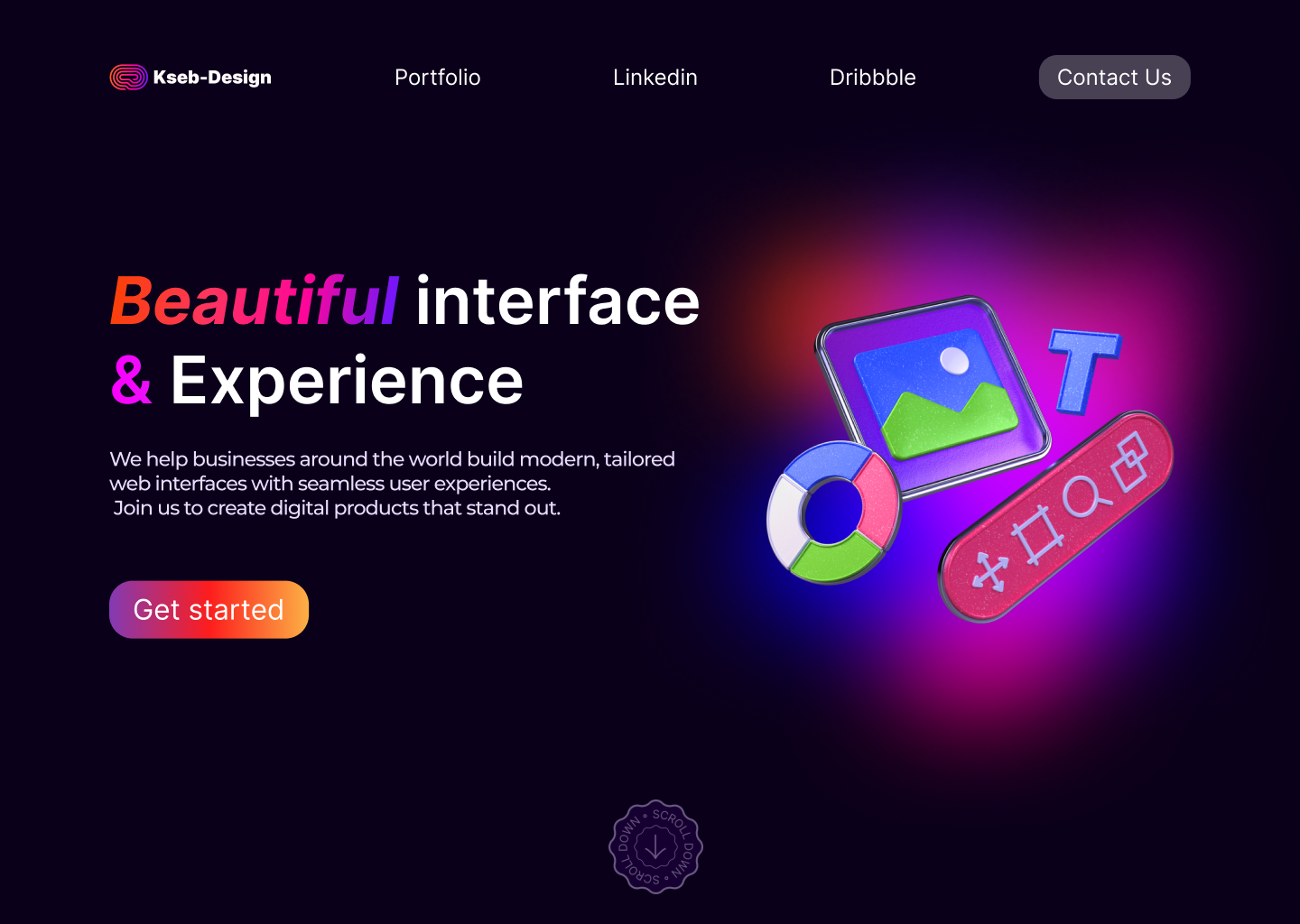 Daily UI #003 – Landing Page