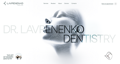 Dr. Lavrenenko Dentistry ai cleandesign denistry futuristic stomatology