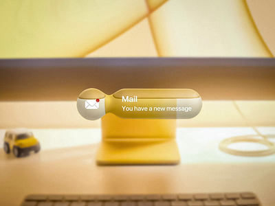 VisionOS Liquid Glass interactive UI · Apple-inspired 3D Motion 3dui aftereffects figmadesign interactiondesign interfacedesign ios26 liquidglassui microinteractions motiondesign productdesign uxanimation visionos