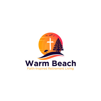 Warm Beach Logo Concepts logo exploration
