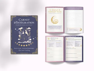 Workbook Design For Emotional Healing Coach canva design coaching course coaching workbook ebook design ebook layout emotional healing workbook infographic design pdf design spiritual workbook spritual ebook workbook design workbook layout