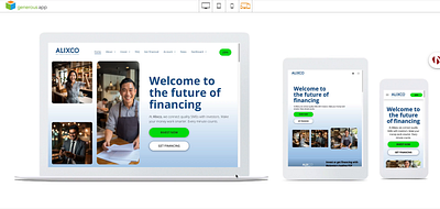 Fintech Website & Web Design branding crowdfunding finance fintech generous app home page investing landing page p2p web design web redesign website