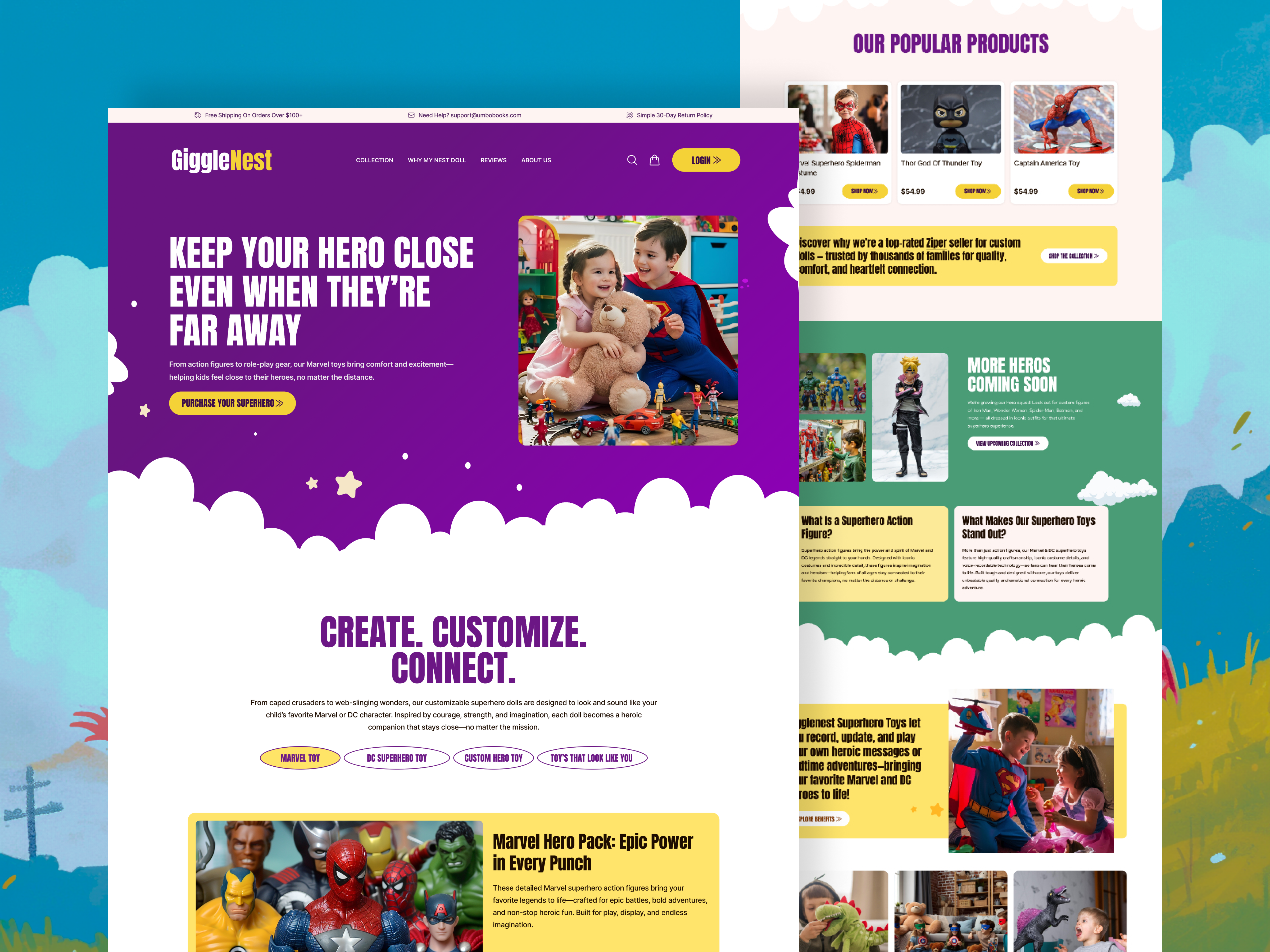Example of Full Website Redesign