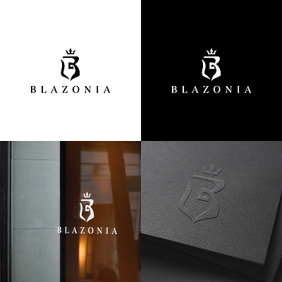 Sophisticated & Royal Branding for Blazonia 👑 brandidentity branding business creative design elegant fashionlogo graphic design illustration logo logo design luxury branding modern premiumdesign ui vector