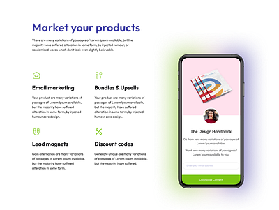 SaaS feature branding design figma illustration landing page marketing popular saas section top ui uiux website design