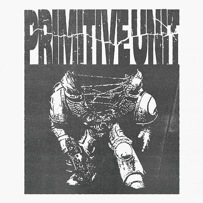 PRIMITIVE UNIT albumcover cover design graphic design illustration logo logodesign music