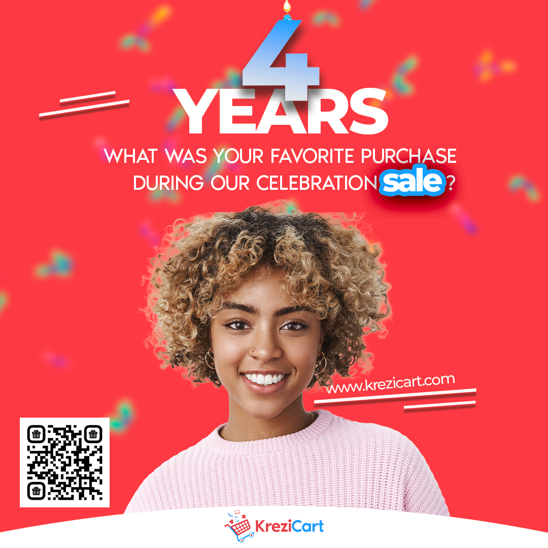 Krezicart | 4th Anniversary Campaign Graphic haiti