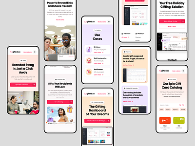 Gifted responsive app app design application design gift gifted illustration ios mobile mobile app mobile application responsive responsive design ui ux vector vector design