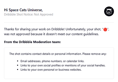 BB dribbble. We are tired of this sh**.