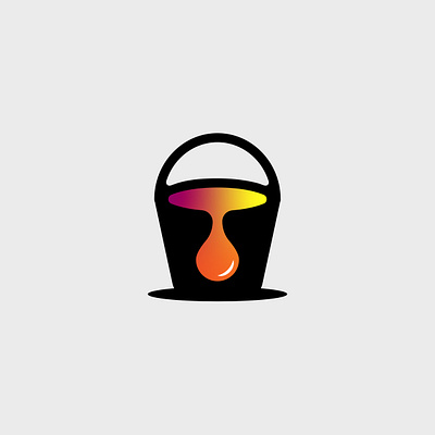 Logo icon for a painting company. Open for sale. branding creative design graphic design illustration logo logo design logodesign logotype luxury